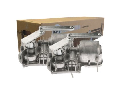 UNDERKIT podzemní pohon pro dvoukřídlou bránu do 3 m/kř., 2x INT, 1x CT202, 1x RX4, pár FT-32, 2x SUB-44WR