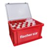 Praktický montážní box Fischer HWK obsahující 16 x chemickou maltu Fischer FIS VL 410 C