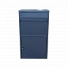 Box na balíky (410x385x720mm) s přepadovou lištou na ochranu balíků, tloušťka 0.8mm) velikost balíku: 320x300x180mm, barva: RAL 7016 (antracit)