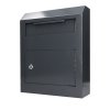 Poštovní schránka, max. formát listu: A4, antracit