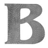 Domovní písmeno B, 170 x 170 mm, zdobené, bez povrchové úpravy