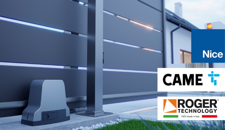 Porovnanie najlepších značiek pohonov na brány: Nice, Came a Roger