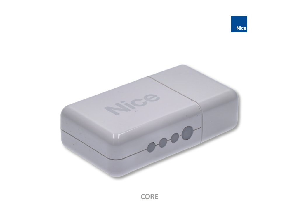 CORE inteligentné WIFI rozhranie pre ovládanie prijímačov NICE. Kompatibilné s iOS 10.0 a Android 5 a vyšší - Produkt bez originálneho obalu