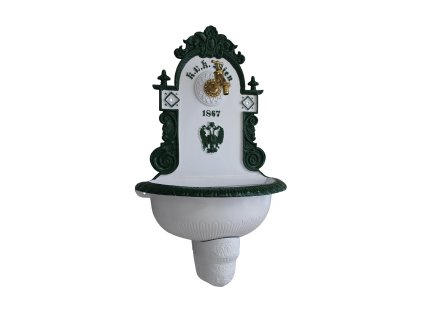 Záhradné umývadlo Bassena 1867-3, kohútik, odpad