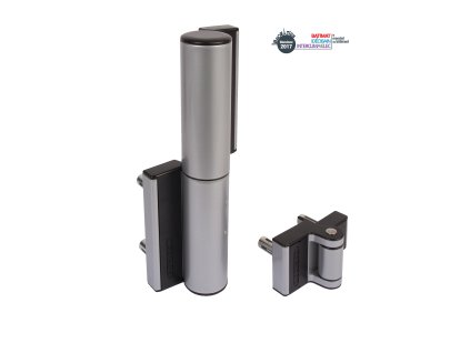 Záves so zabudovaným zatváračom pre brány do 75 kg/1,1 m (Locinox farba ZILV)