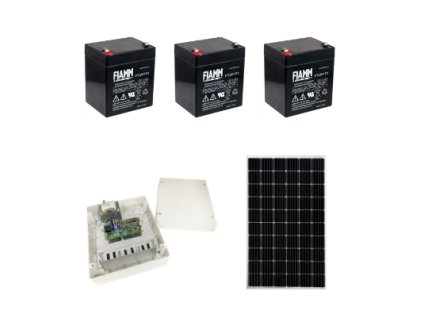 Hybridný invertor pre 2 BRUS. 36V pohony + 230V + panel 30W + 3 x BT12V70