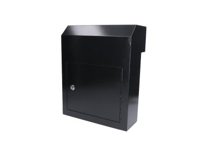 Schránka poštová (380x308x150mm), hrúbka 1.5mm), max. formát listu: A4, farba: Prášková čierna