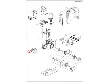 460TRAS007A00 transformátor pre riadiacu jednotku CT-14AB a CT10224