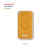 Nice INTI2Y vysielač ERA INTI 2-kanálový žltý, 433,92 MHz, plávajúci kód, 56x30x9,5mm