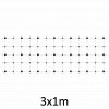 Montážna sada pre zelenú stenu - nerez, rozmer 3x1m. Set obsahuje: EB1-GW01 (21ks), PVC-LA4 (36ks), EB2-LA4 (35m), EB1-NX4 (44ks)