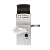 Elektronický kódový zámok pre profil 40 - 60 mm (Locinox farba ZILV)
