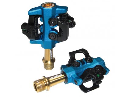 Pedály Xpedo Clipless CXR Ti černo modré