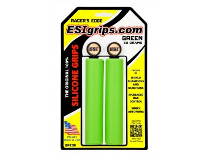 Gripy ESI Racer's Edge zelené