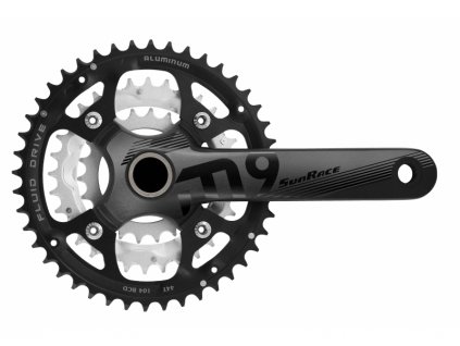 Kliky SunRace FCM954 3x9 44/32/22z 175mm