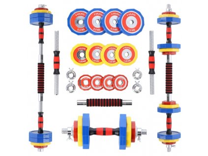 Činkový set v kufru HMS SKC20 2x10 kg