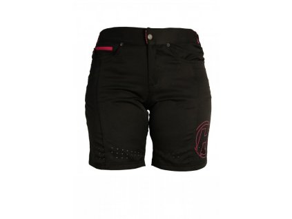 Kalhoty krátké dámské HAVEN AMAZON černo/růžové s cyklovložkou