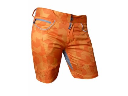 Kalhoty krátké dámské HAVEN PEARL NEO oranžové