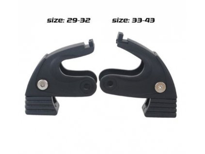 Brzda s držákem Tempish NEO-X,DACO,REBEL,TWIN, F21,I-MAX jun.,FREEWAY černá (Velikost 33-43)