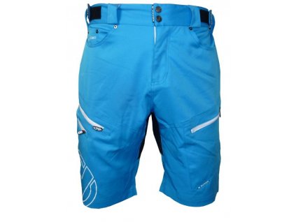 Kalhoty krátké pánské HAVEN NAVAHO SLIMFIT modré s cyklovložkou