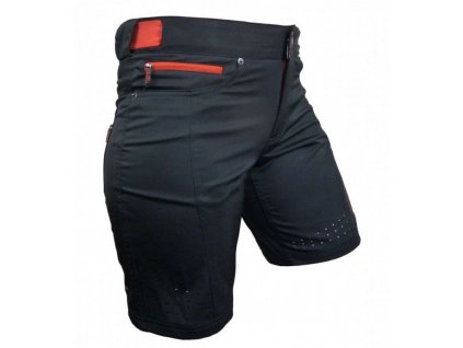 Kalhoty krátké dámské HAVEN AMAZON černo/červené s cyklovložkou