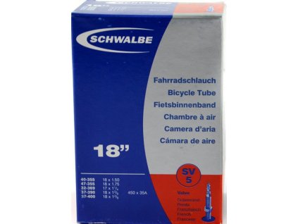 Duše SCHWALBE SV5 18"x1.50-1 3/8 (40-355/37-400) FV/40mm