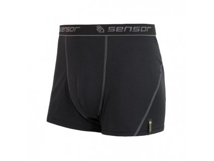 Boxerky SENSOR DOUBLE FACE krátké černé