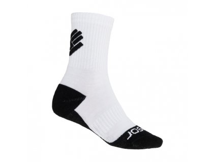 Ponožky SENSOR RACE MERINO bílé (Velikost 3-5)