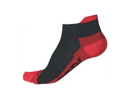 Ponožky SENSOR RACE COOLMAX INVISIBLE černo/červené
