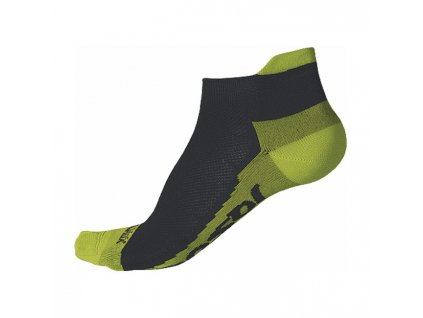 Ponožky SENSOR RACE COOLMAX INVISIBLE černo/zelené