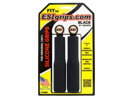 Gripy ESI FIT SG černé