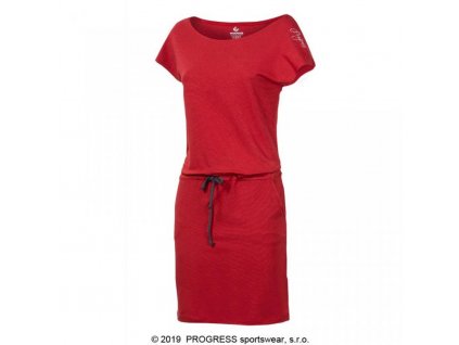 Šaty dámské Progress MARTINA červené