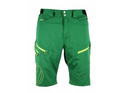 Kalhoty krátké pánské HAVEN NAVAHO SLIMFIT zeleno/žluté