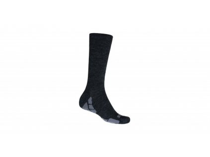 Ponožky SENSOR HIKING MERINO černo/šedé
