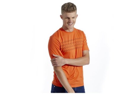 Triko pánské PEARL iZUMi MIDLAND TEE oranžové