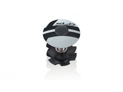 Zátka AH + ježek XLC AP-S01 1 1/8 stříbrná