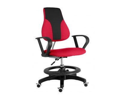 Dětská rostoucí židle ERGODO KIDS (Barva černo-červená)