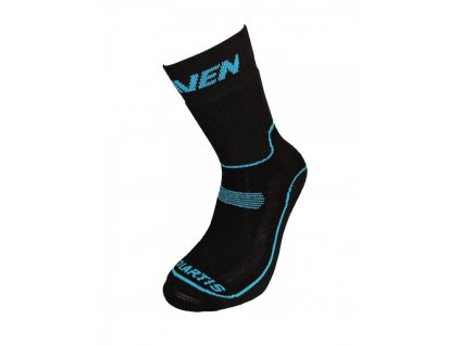 Ponožky HAVEN POLARTIS černo/modré (Velikost 1-3)