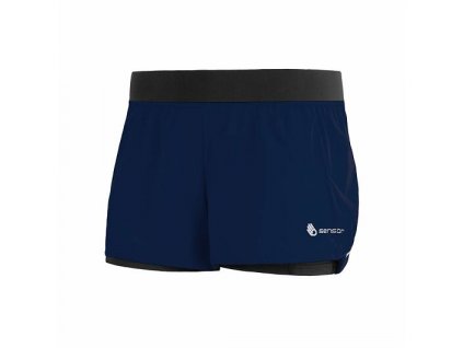 Kalhoty krátké dámské SENSOR TRAIL deep blue (Velikost S)