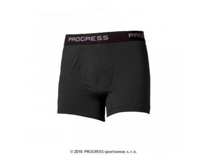Boxerky Progress CC SKN coffee antracitové