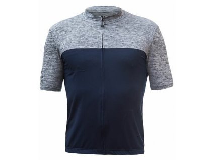 Dres krátký pánský SENSOR CYKLO COOLMAX deep blue/šedá