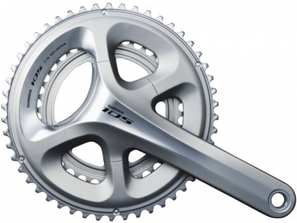Kliky Shimano 105 FC-5800 2x11 53/39z 175mm stříbrné original balení