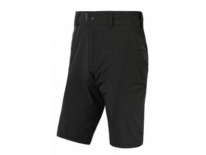 Kalhoty krátké pánské SENSOR HELIUM s cyklovložkou true black
