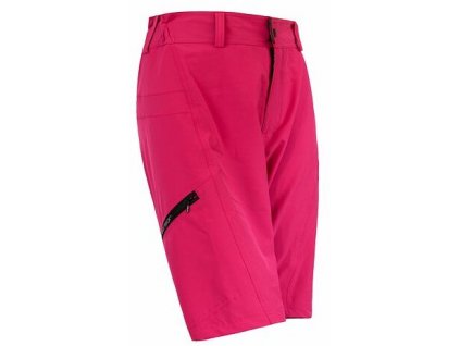 Kalhoty krátké dámské SENSOR HELIUM s cyklovložkou hot pink