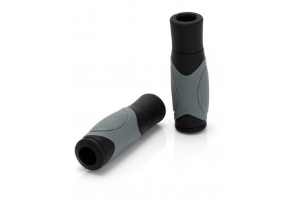 Gripy XLC Ergonomic 125mm černo/šedé