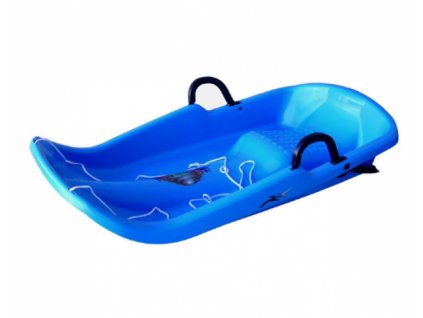 Kluzák plastový Plastkon Twister modrý