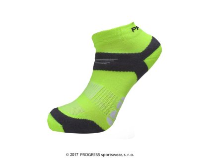 Ponožky Progress RUNNING SOX fluoritové (Velikost 6-8)