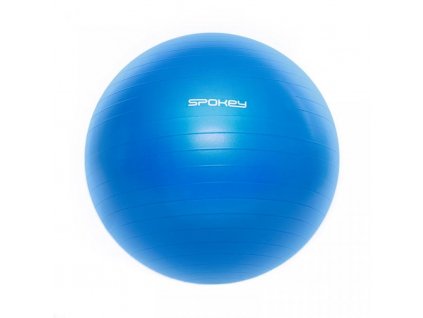Míč gymnastický Spokey FITBALL III 75cm modrý s pumpičkou