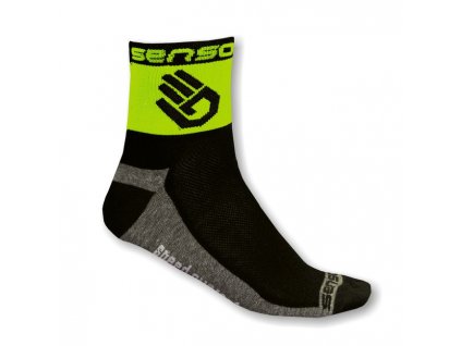 Ponožky SENSOR RACE LITE HAND zelené (Velikost 3-5)