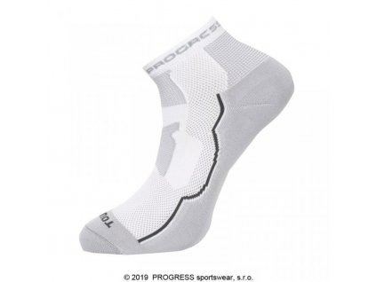 Ponožky Progress TOURIST bílo-šedé (Velikost 9-12)