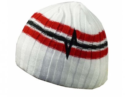 Čepice HAVEN Beanie bílo/červená (Velikost L/XL)